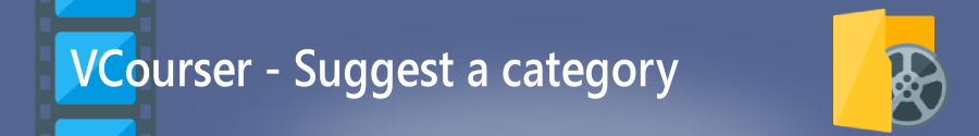 Suggest a new category